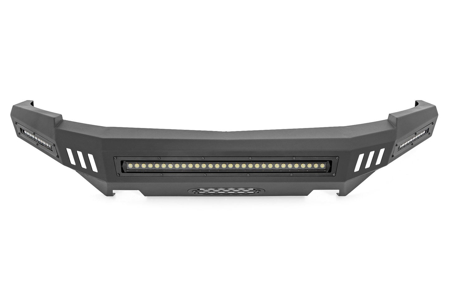 Front High Clearance Bumper | BLK LEDs | Chevy Silverado 1500 | 2007-2013 | Rough Country | 10911