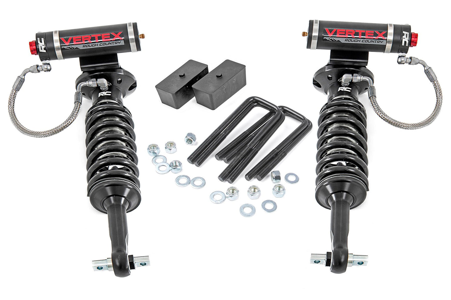 2.5 Inch Lift Kit | Vertex | Chevrolet Silverado/GMC Sierra 1500 | 2007-2018 | Rough Country | 1320V