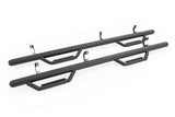 Nerf Steps | Crew Cab | 5.7 Ft Bed | GMC Sierra/ Chevrolet Silverado 2WD/4WD | 2014-2018 | Rough Country | RCC1489CCB