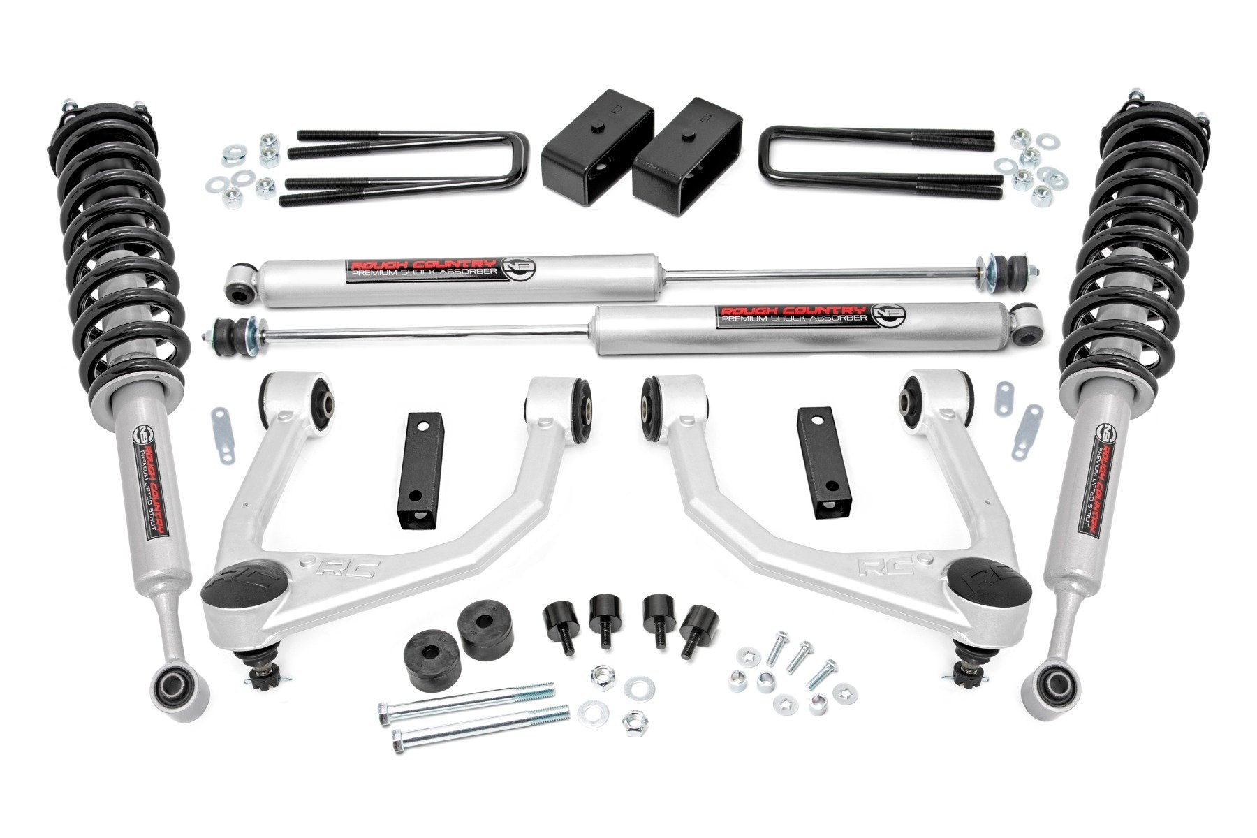 3.5 Inch Lift Kit | N3 Struts | Toyota Tundra 2WD/4WD | 2007-2021 ...