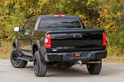 HD2 Running Boards | Crewmax Cab | Toyota Tundra 2WD/4WD | 2007-2021 | Rough Country | SRB071791A