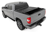 Soft Roll Up Bed Cover | 5'7" Bed | Toyota Tundra 2WD/4WD | 2007-2021 | Rough Country | 42419550