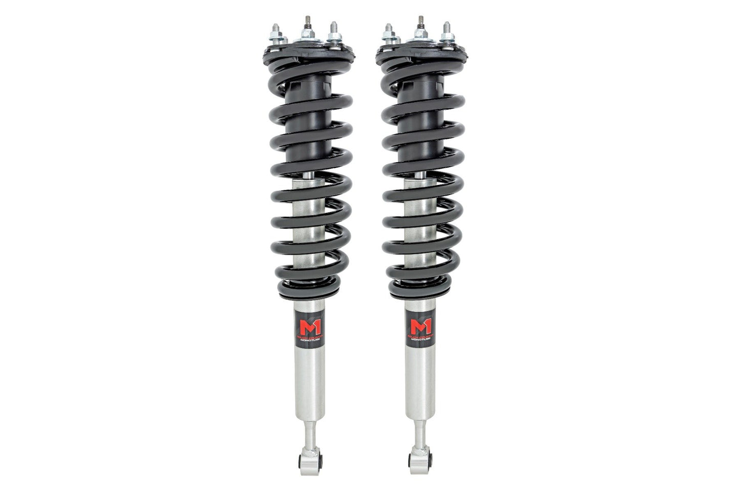 M1 Loaded Strut Pair | Monotube | 3.5in | Toyota Tundra 4WD | 2007-2021 | Rough Country | 502081