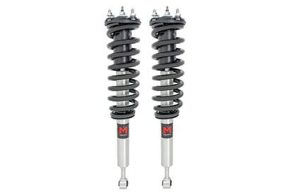 M1 Loaded Strut Pair | Monotube | 3.5in | Toyota Tundra 4WD | 2007-2021 | Rough Country | 502081