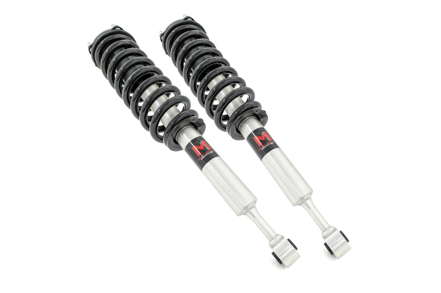 M1 Loaded Strut Pair | Monotube | 3.5in | Toyota Tundra 4WD | 2007-2021 | Rough Country | 502081