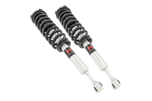 M1 Loaded Strut Pair | Monotube | 3.5in | Toyota Tundra 4WD | 2007-2021 | Rough Country | 502081