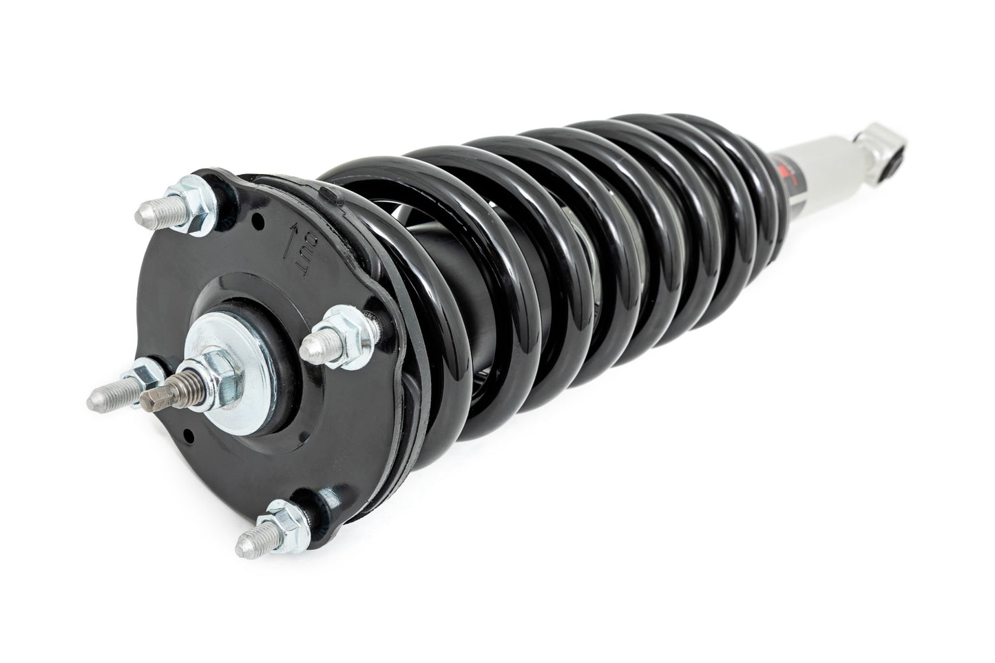 M1 Adjustable Leveling Struts | Monotube | 0-2" | Toyota Tundra | 2007-2021 | Rough Country | 502090