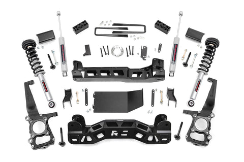 4 Inch Lift Kit | N3 Struts | Ford F-150 4WD | 2014-2014 | Rough Country | 57431