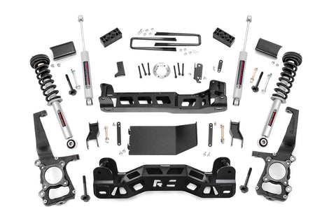 4 Inch Lift Kit | N3 Struts | Ford F-150 4WD | 2009-2010 | Rough Country | 59931