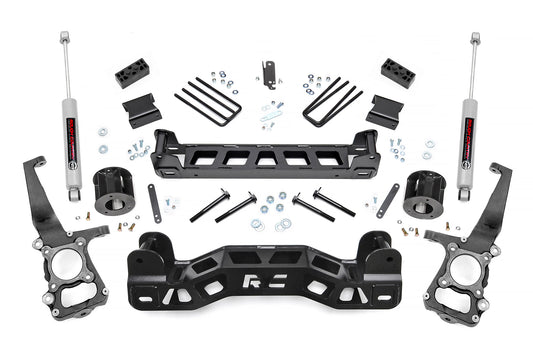 4 Inch Lift Kit | Ford F-150 2WD | 2011-2014 | Rough Country | 57230