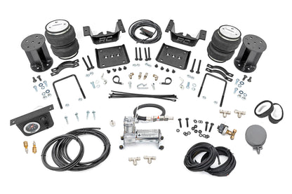 Air Spring Kit w/compressor | 6-7.5 Inch Lift Kit | Chevrolet Silverado/GMC Sierra 1500 | 2007-2018 | Rough Country | 100056C