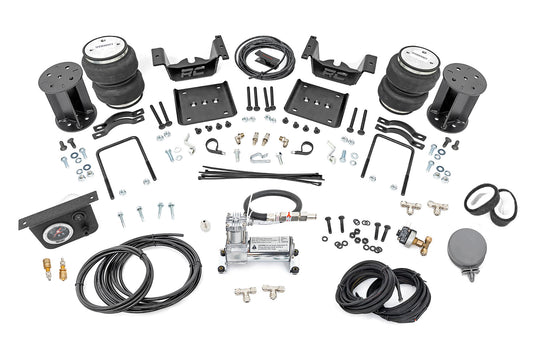 Air Spring Kit w/compressor | 6-7.5 Inch Lift Kit | Chevrolet Silverado/GMC Sierra 1500 | 2007-2018 | Rough Country | 100056C