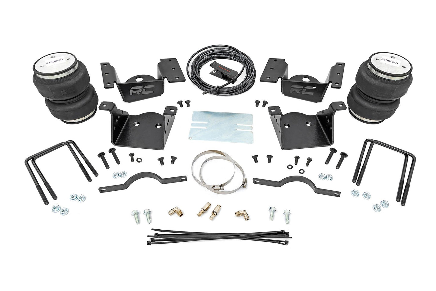 Air Spring Kit | 0-7.5" Lift | Chevrolet Silverado/GMC Sierra 2500HD/3500HD | 2011-2019 | Rough Country | 10007
