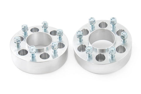 2-inch Ford Wheel Spacers Pair (04-14 F-150) | Rough Country | 10087