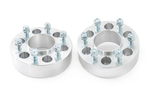 2-inch Ford Wheel Spacers Pair (15-20 F-150) | Rough Country | 10092