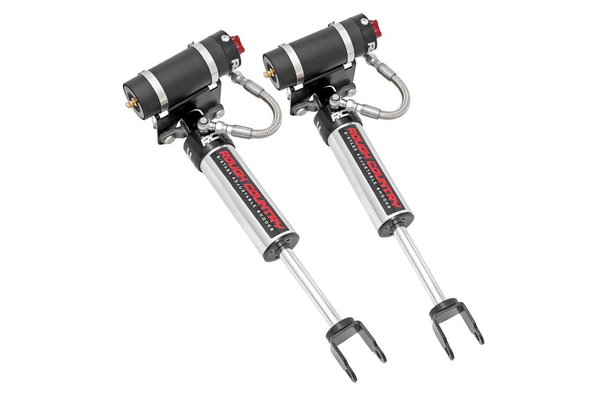 Vertex 2.5 Adj Front Shocks | 3-5" | Chevrolet Silverado/GMC Sierra 2500HD/3500HD | 2011-2019 | Rough Country | 689011