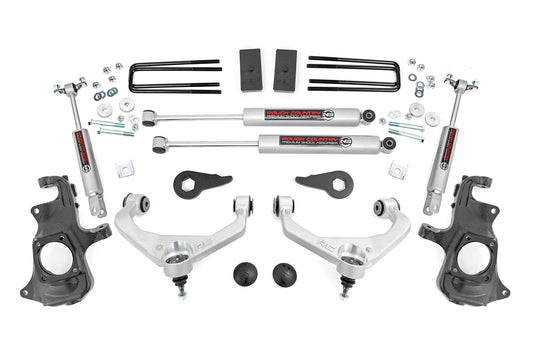 3.5 Inch Lift Kit | Knuckle | Chevrolet Silverado/GMC Sierra 2500HD/3500HD | 2011-2019 | Rough Country | 95730