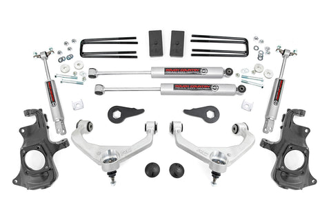 3.5 Inch Lift Kit | Knuckle | Chevrolet Silverado/GMC Sierra 2500HD/3500HD | 2011-2019 | Rough Country | 95730