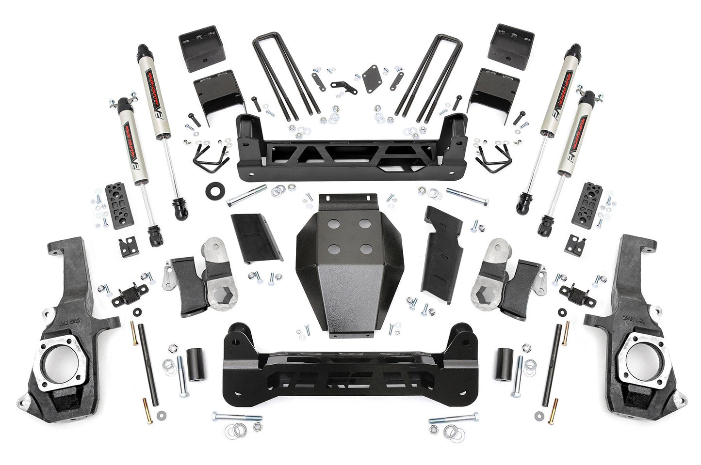 7.5 Inch Lift Kit | NTD | V2 | Chevrolet Silverado/GMC Sierra 2500HD/3500HD | 2011-2019 | Rough Country | 25370