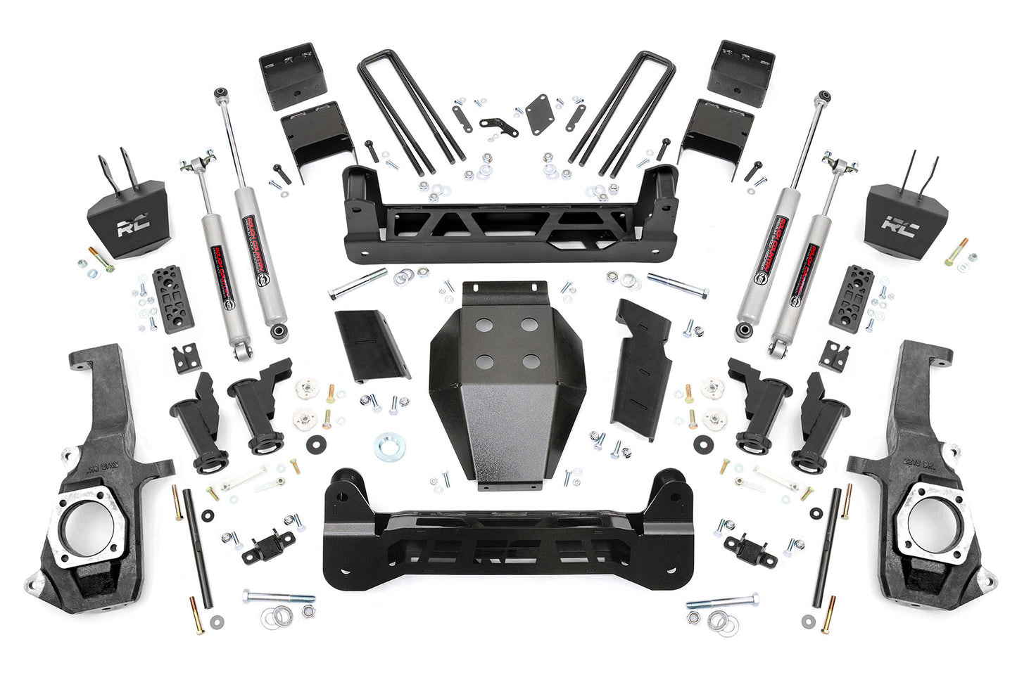 7.5 Inch Lift Kit | Torsion Drop | Chevrolet Silverado/GMC Sierra 2500HD/3500HD | 2011-2019 | Rough Country | 10430