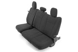 Seat Covers | FR Bucket and RR Bench | Ford F-150 /Super Duty | 2015-2022 | Rough Country | 91018