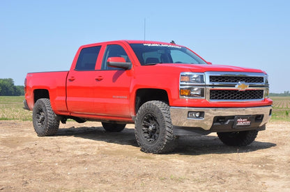 2 Inch Leveling Kit | Loaded Strut | Chevrolet Silverado/GMC Sierra 1500 Truck & SUV | 2007-2013 | Rough Country | 501029