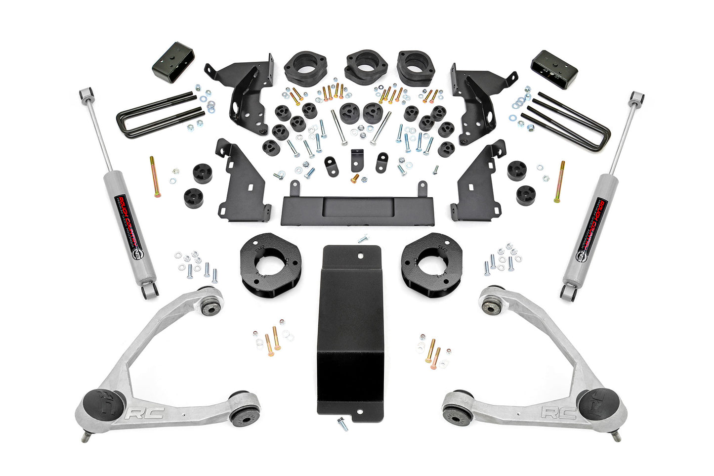 4.75 Inch Lift Kit | Combo Aluminum Arms | Chevrolet Silverado/GMC Sierra 1500 | 2014-2015 | Rough Country | 294.2
