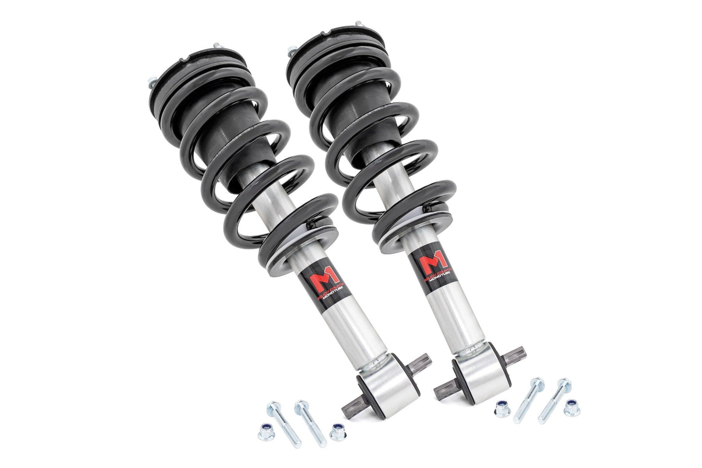 M1 Adjustable Leveling Struts | Monotube | 0-2" | Chevrolet Silverado/GMC Sierra 1500 | 2014-2018 | Rough Country | 502063