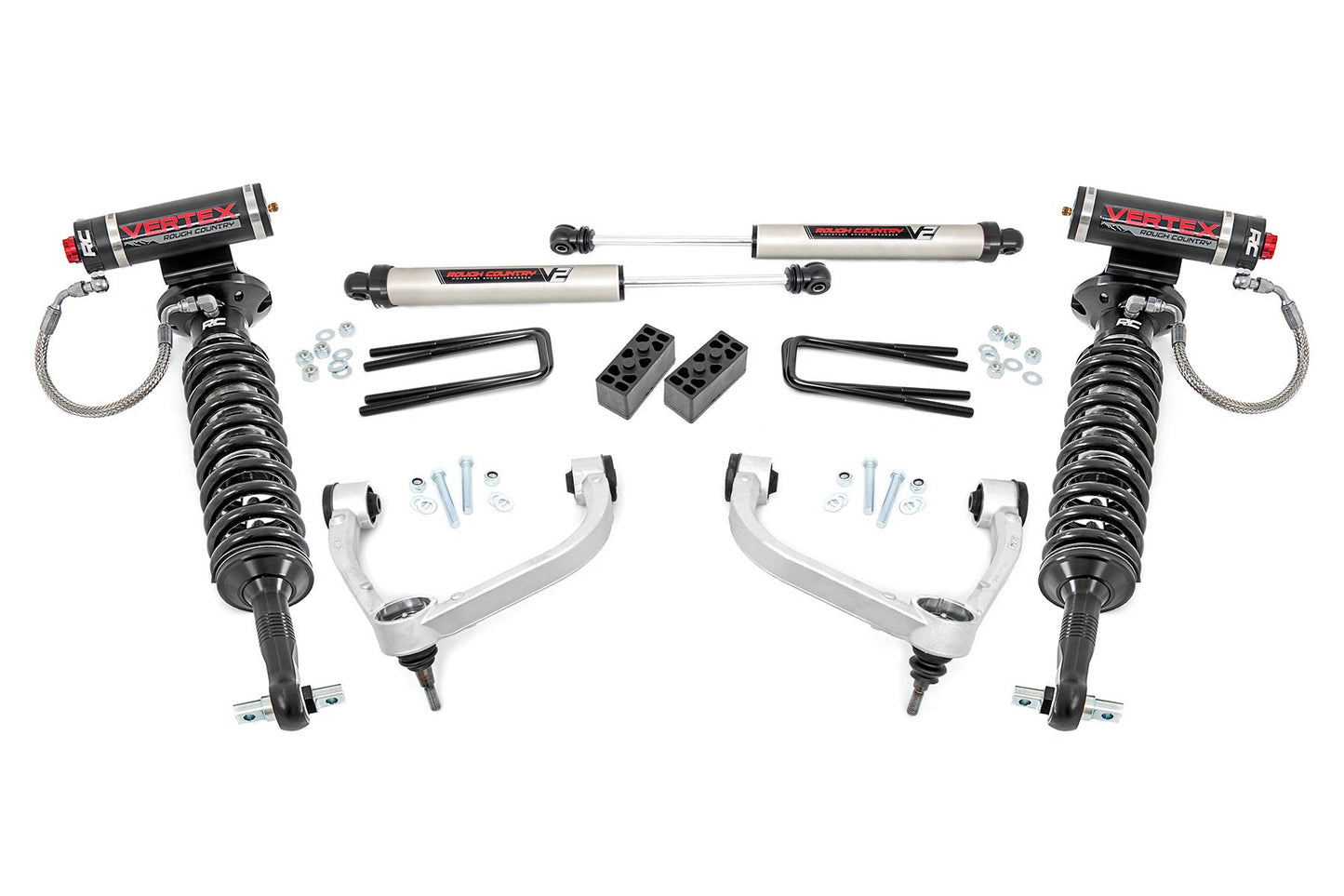 3 Inch Lift Kit | UCAs | Vertex/V2 | Ford F-150 4WD | 2014-2020 | Rough Country | 54557