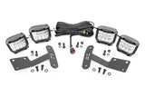 LED Light | Ditch Mount | 3" OSRAM | Wide | Toyota Tundra | 2014-2021 | Rough Country | 70839