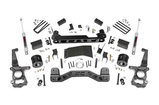 4 Inch Lift Kit | Ford F-150 4WD | 2015-2020 | Rough Country | 55530