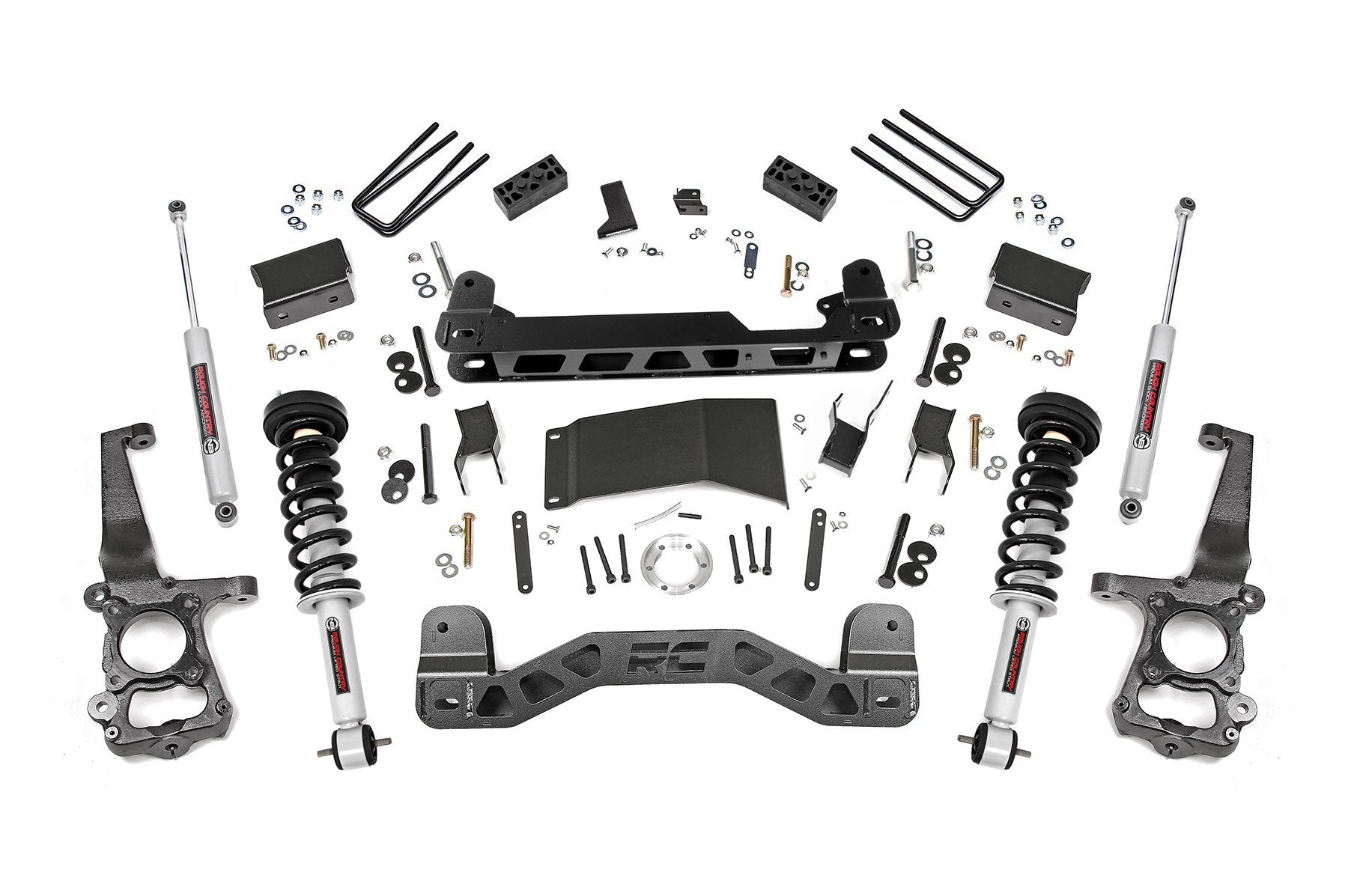 4 Inch Lift Kit | N3 Struts | Ford F-150 4WD | 2015-2020 | Rough