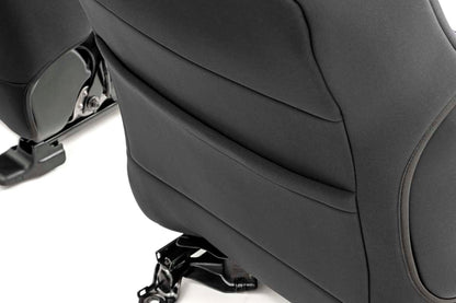 Seat Covers | FR & RR | Crew Cab | Toyota Tacoma 2WD/4WD | 2016-2022 | Rough Country | 91031