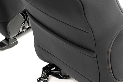 Seat Covers | Front | Crew Cab | Toyota Tacoma 2WD/4WD | 2016-2022 | Rough Country | 91030