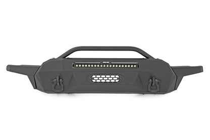Front Bumper | High Clearance | Hybrid | 20" Blk DRL LED | Toyota Tacoma | 2016-2022 | Rough Country | 10725