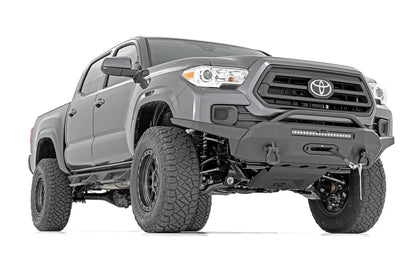 Front Bumper | High Clearance | Hybrid | 20" Blk LED | Toyota Tacoma 4WD | 2016-2022 | Rough Country | 10722