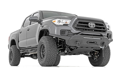 Front Bumper | High Clearance | Hybrid | 20" Blk LED | Toyota Tacoma 4WD | 2016-2022 | Rough Country | 10723