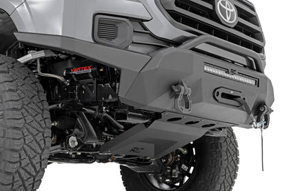 Front Bumper | High Clearance | Hybrid | 20" Blk LED | Toyota Tacoma 4WD | 2016-2022 | Rough Country | 10722
