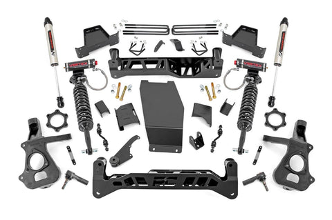7 Inch Lift Kit | Cast Steel | Vertex/V2 | Chevrolet Silverado/GMC Sierra 1500 | 2014-2018 | Rough Country | 22857