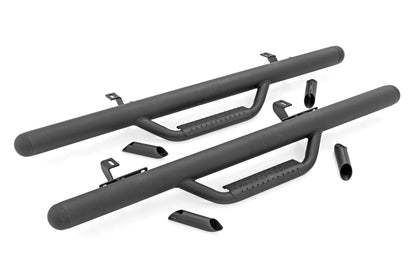 Nerf Steps | Full Length | 2 Door | Jeep Wrangler JL 4WD | 2018-2021 | Rough Country | RCJ1846B