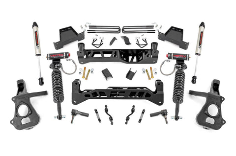 7" Lift Kit | Alu/Stamp Steel | Vertex/V2 | Chevrolet Silverado/GMC Sierra 1500 | 2014-2018 | Rough Country | 18757