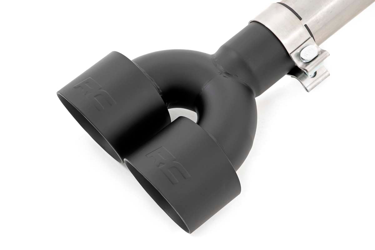 Performance Cat-Back Exhaust | 6.2L | 5'8" & 6'6" Bed | Chevrolet Silverado/GMC Sierra 1500 | 2019-2022 | Rough Country | 96014