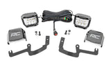 LED Light | Ditch Mount | 3" OSRAM | Wide | Chevy Silverado 1500 | 2019-2022 | Rough Country | 70845