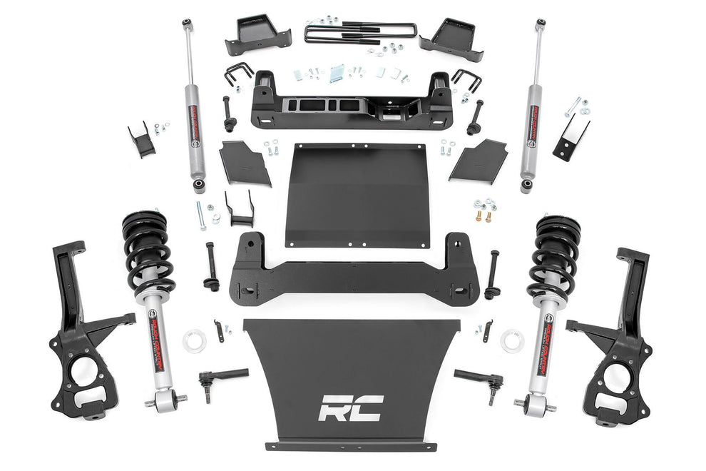 4 Inch Lift Kit | AT4/Trailboss | N3 Struts | Chevrolet Silverado/GMC ...
