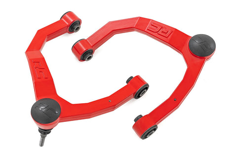 Red Forged Upper Control Arms OE Upgrade Chevy/GMC 1500 | 2019-2023 | Rough Country | 10018RED