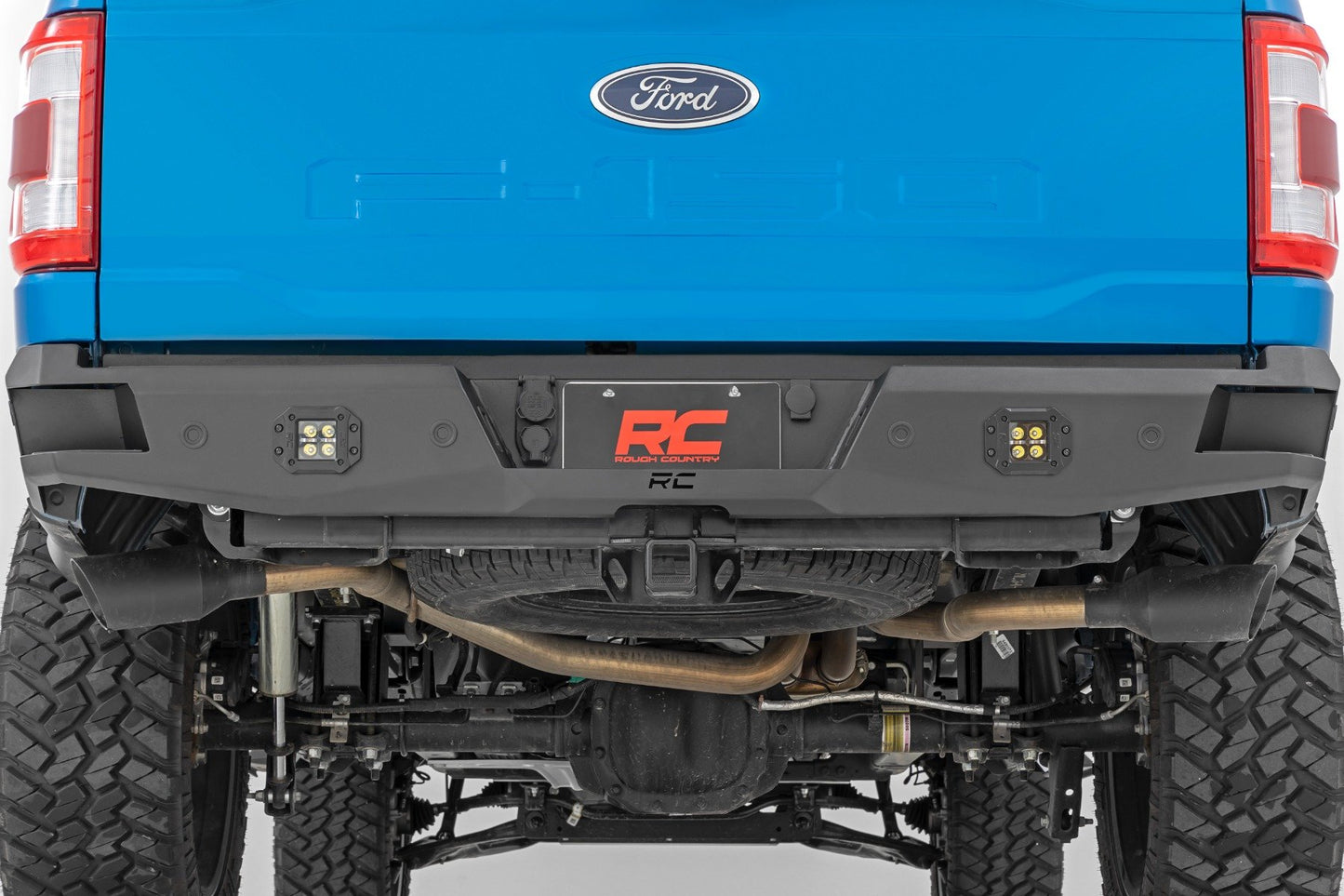 Rear Bumper | Ford F-150 2WD/4WD | 2021-2022 | Rough Country | 10810A