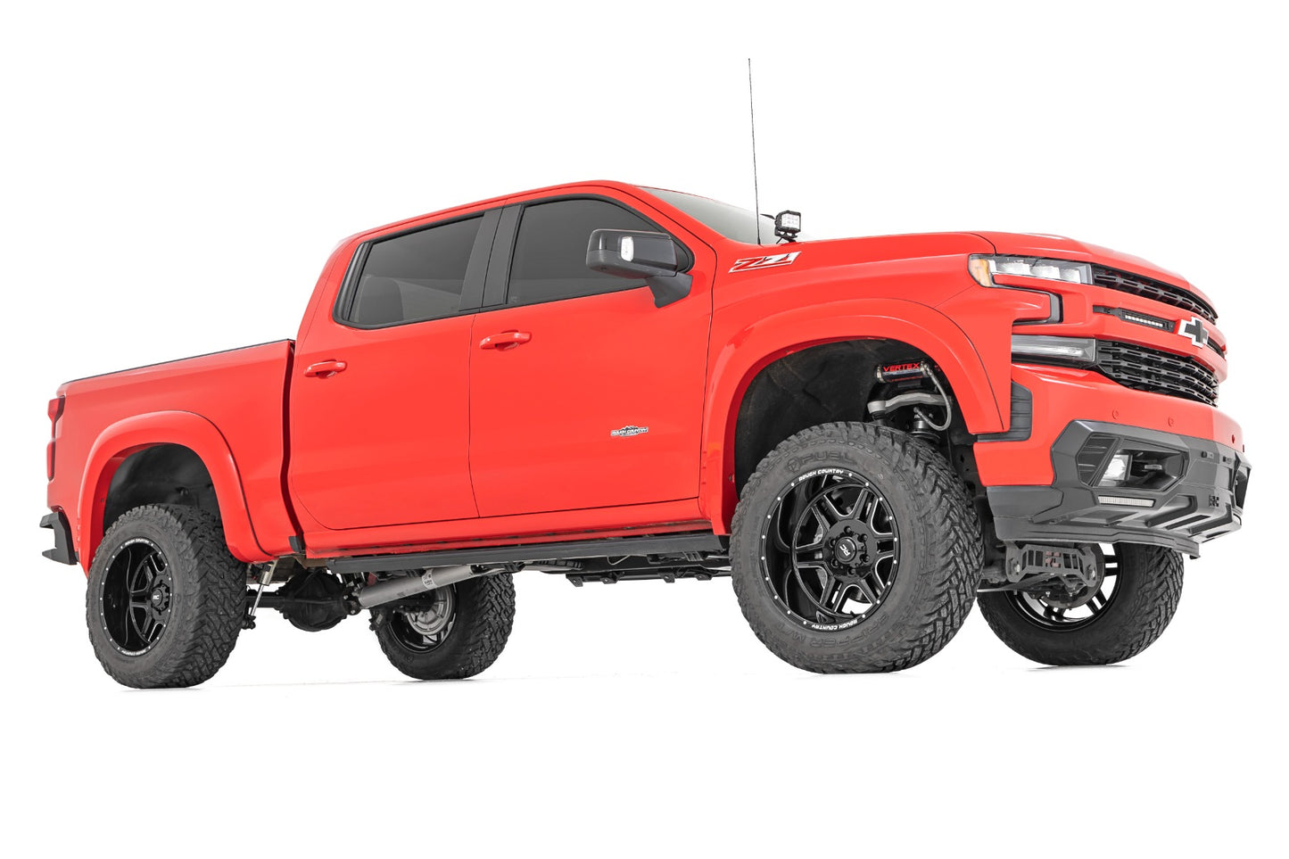 Rough Country 92 Series Wheel | Machined One-Piece | Gloss Black | 22x12 | 6x5.5 | -44mm | 2019-2022 |  92221212