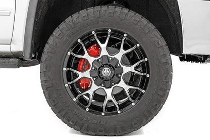 Caliper Cover | Red | Chevrolet Silverado/GMC Sierra 1500 | 2019-2021 | Rough Country | 71106A