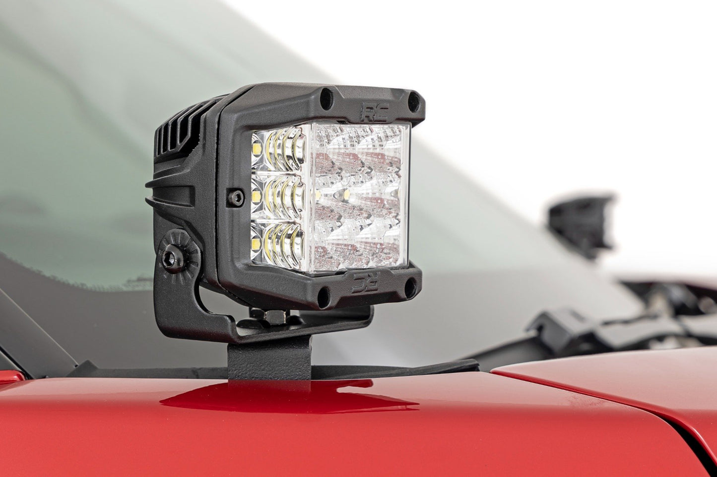 LED Light | Ditch Mount | 3" OSRAM | Wide | Toyota Tundra | 2022-2022 | Rough Country | 71075