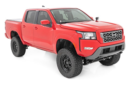 LED Light | Ditch Mount | 2" Black Pair | Amber DRL | Nissan Frontier | 2022-2022 | Rough Country | 71067